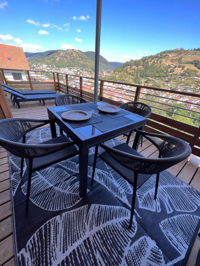 Magnifique Appartement Classe 4 Etoiles Avec Sauna Et Terrasse Dans Chalet La Bresse Εξωτερικό φωτογραφία